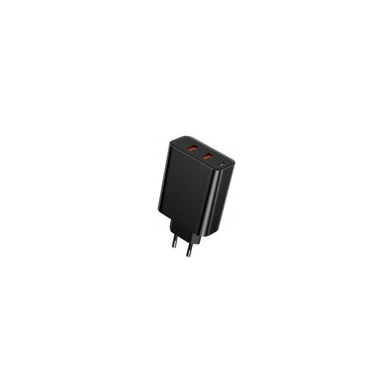 Obrázok Baseus PPS Three Output Quick Charger (USB-C + USB + USB) 60 W Black (CCFS-G01)