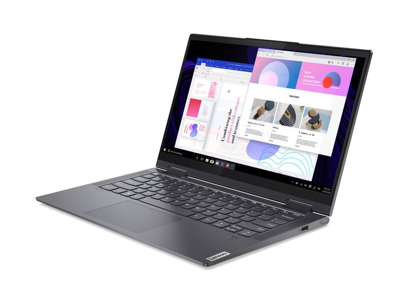 Obrázok Lenovo Yoga 7 14ACN6 (82N7004VCK) sivý