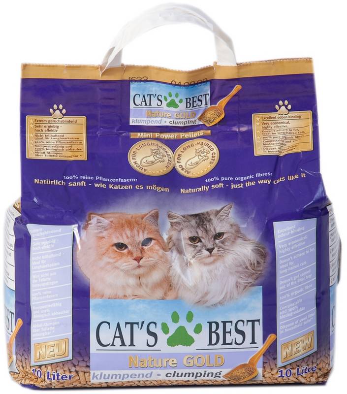 Obrázok Podestýlka Cats Best Nature Gold kočkolit 10l