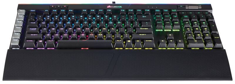 Obrázok Corsair mechanická herná klávesnica K95 RGB PLATINUM, Cherry MX Brown, čierna,US