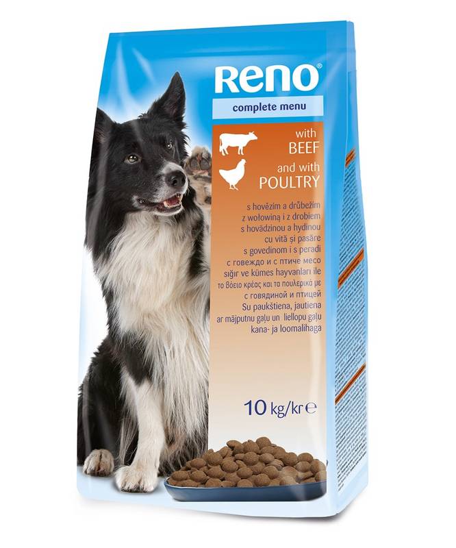 Obrázok Reno pro psa s drůbežím a hovězím 10 kg