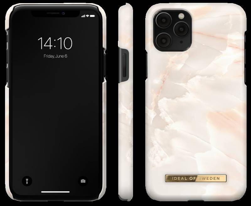 Obrázok iDeal Of Sweden Fashion na Apple iPhone 11 Pro/Xs/X - Rose Pearl Marble (IDFCSS21-I1958-257)