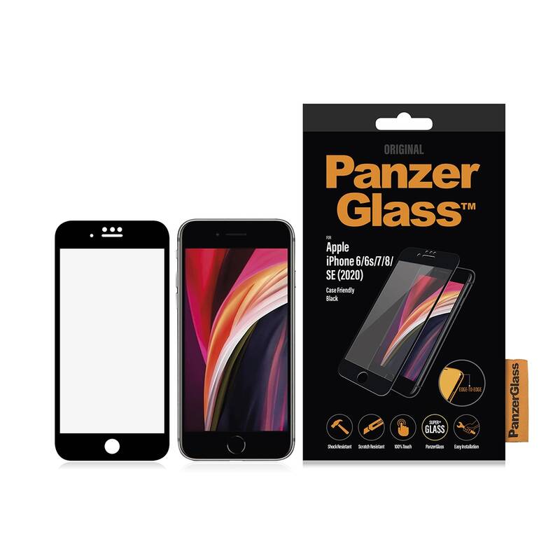 Obrázok PanzerGlass Edge-to-Edge Privacy na Apple iPhone 6/6s/7/8/SE (2020) (P2679) čierne