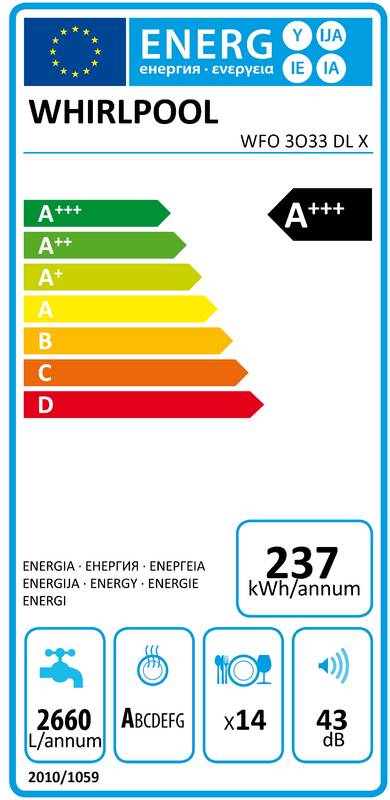 Obrázok WHIRLPOOL WFO 3O33 DL X (859991000860)