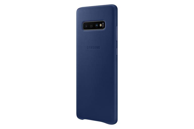 Obrázok Samsung Galaxy S10+ Leather Cover námořnicky modrý (EF-VG975LNEGWW)