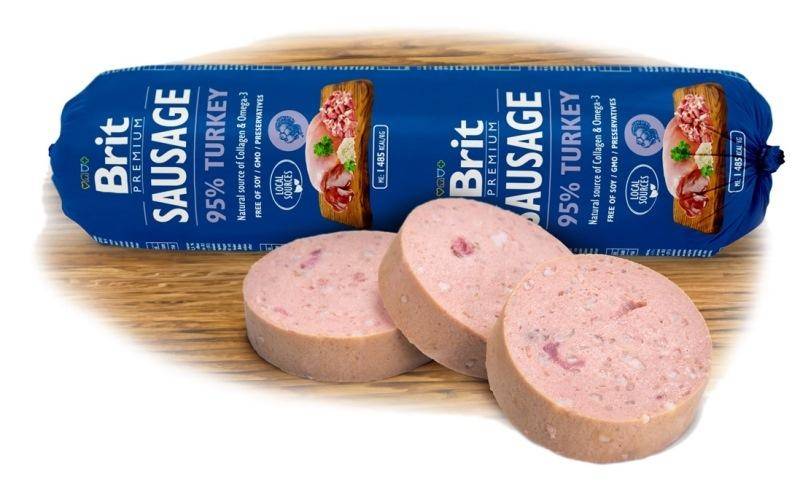 Obrázok Brit Sausage Turkey 800g New