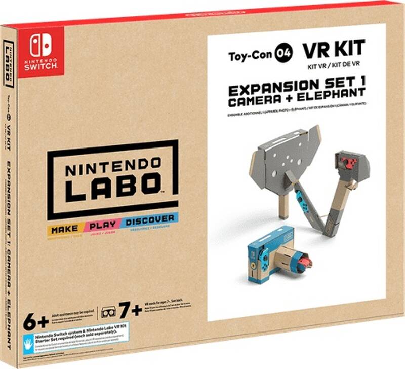 Obrázok Nintendo Labo - VR Kit (Expansion Set 1) pro Nintendo Switch (045496431150)