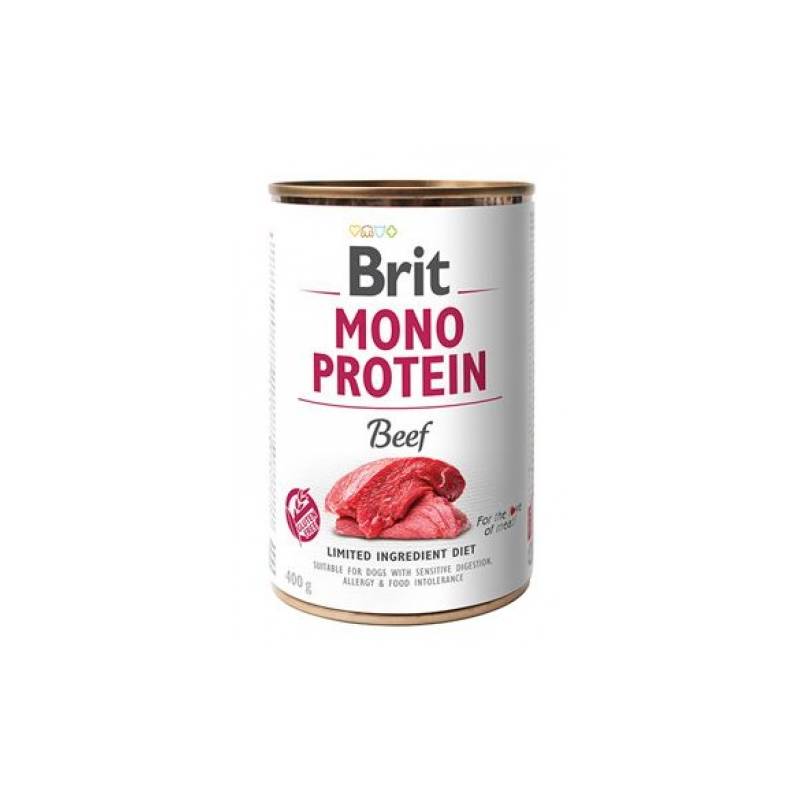 Obrázok Brit Dog konz Mono  Protein Beef 400g