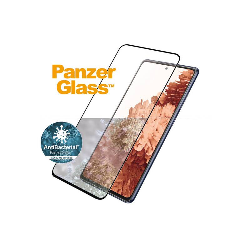 Obrázok PANZERGLASS TVRDENE SKLO CASE FRIENDLY AB PRE SAMSUNG GALAXY S+ 2021, FINGERPRINT KOMP., CIERNA 7257