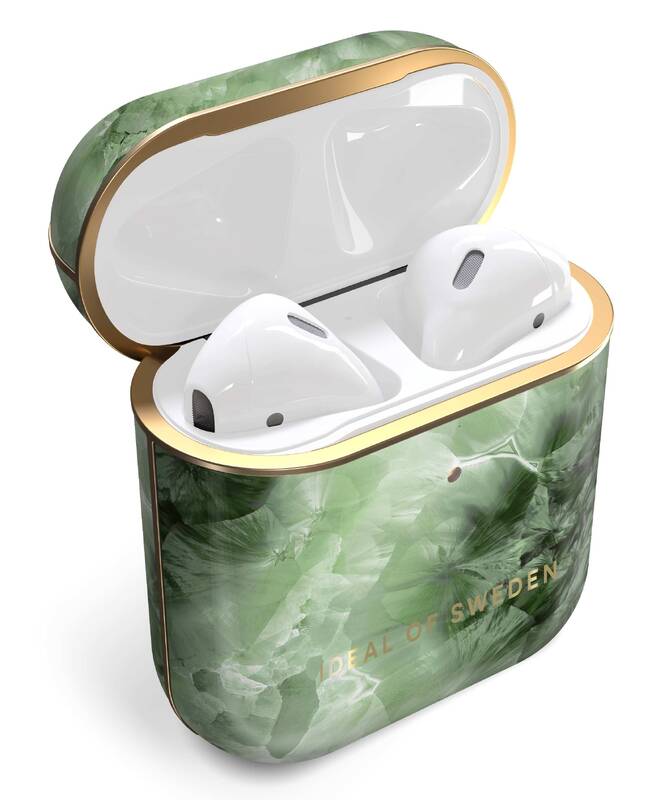 Obrázok iDeal Of Sweden pro Apple Airpods 1/2 - Crystal Green Sky (IDFAPC-230)