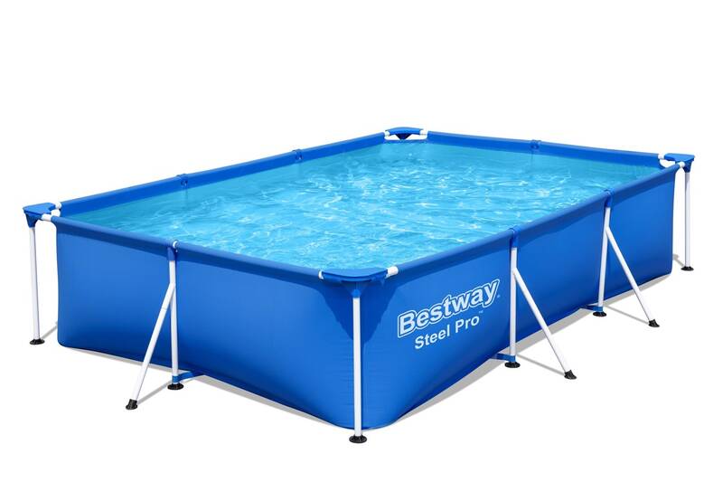 Obrázok BESTWAY - 56411 Bazén s konštrukciou Steel Pro 300x201x66cm + filtrácia