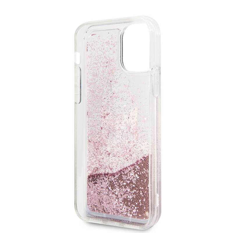 Obrázok Karl Lagerfeld Glitter Peek and Boo pro Apple iPhone 11 Pro Max (KLHCN65PABGNU) ružový