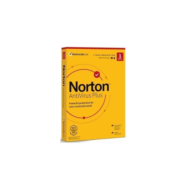 Obrázok Norton Antivirus PLUS 2GB CZ 1 uživatel / 1 zařízení / 12 měsíců (BOX) (21417307)