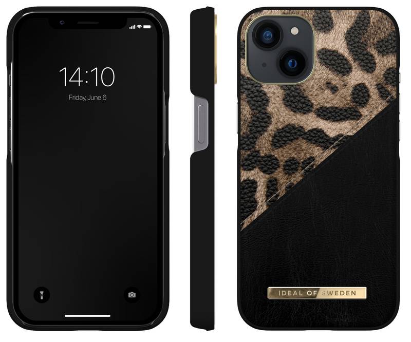 Obrázok iDeal Of Sweden Atelier na Apple iPhone 13 - Midnight Leopard (IDACAW21-I2161-330)