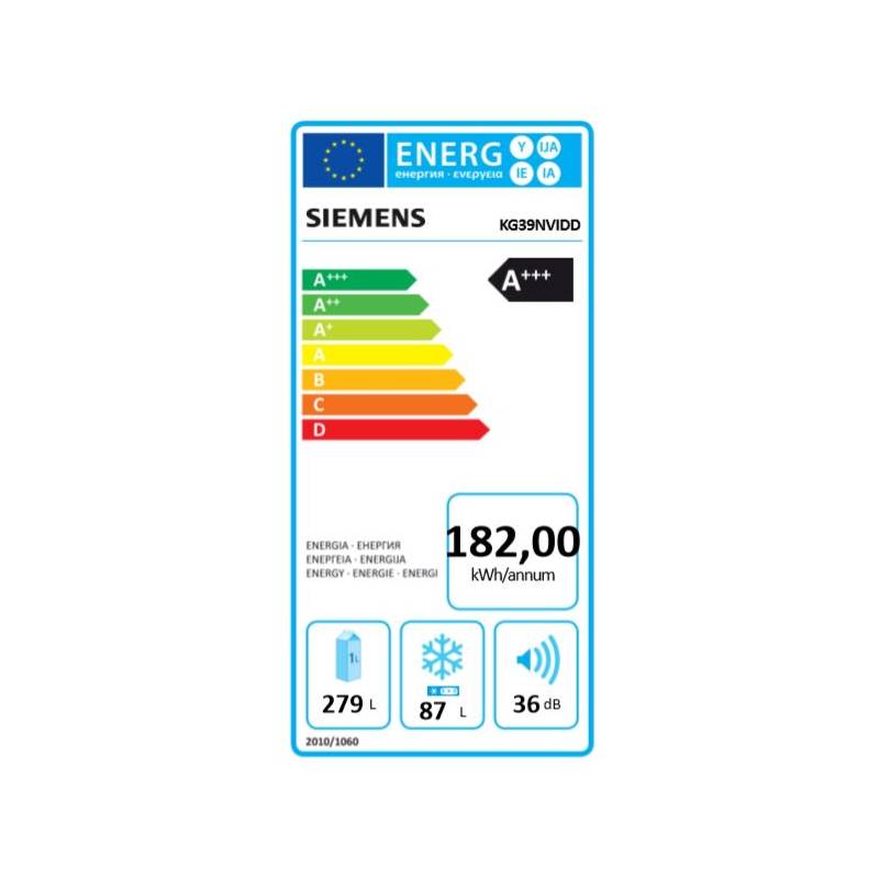 Obrázok Siemens iQ300 KG39NVIDD nerez