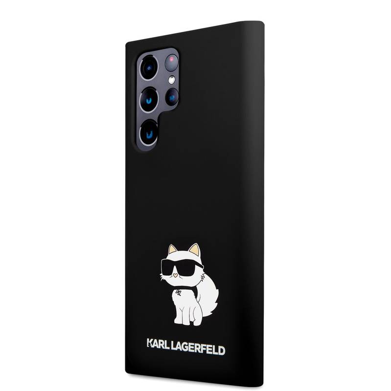 Obrázok Karl Lagerfeld Liquid Silicone Choupette NFT Zadní Kryt pro Samsung Galaxy S23 Ultra Black