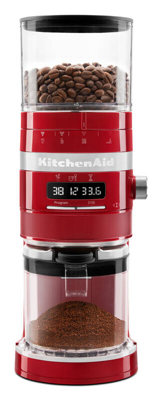 Obrázok Kávomlynček s mlecími kameňmi 5KCG8433EER KitchenAid kráľovská červená