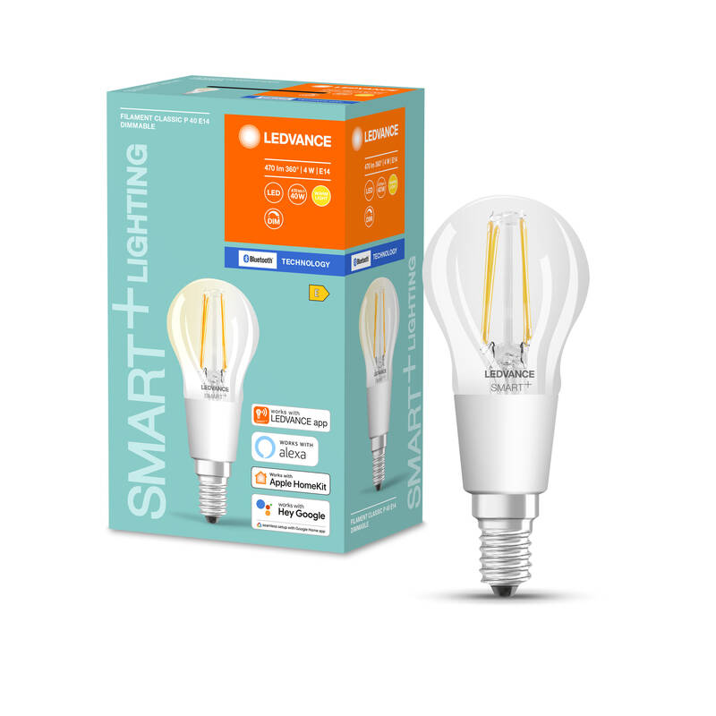 Obrázok LEDVANCE SMART+ Bluetooth Mini Bulb Filament Dimmable 4 W E14 (4058075609655)