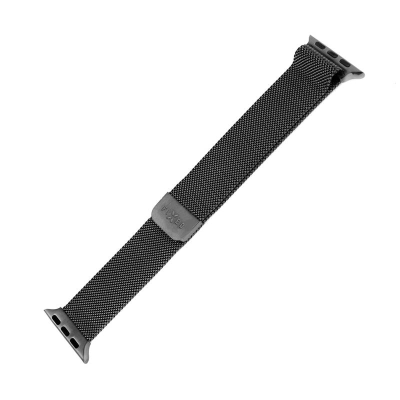 Obrázok FIXED Mesh Strap na Apple Watch 42/44/45mm (FIXMEST-434-BK) čierny