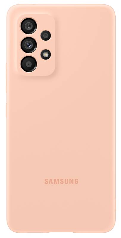 Obrázok Samsung Silicon Cover na Galaxy A53 5G - peach (EF-PA536TPEGWW)