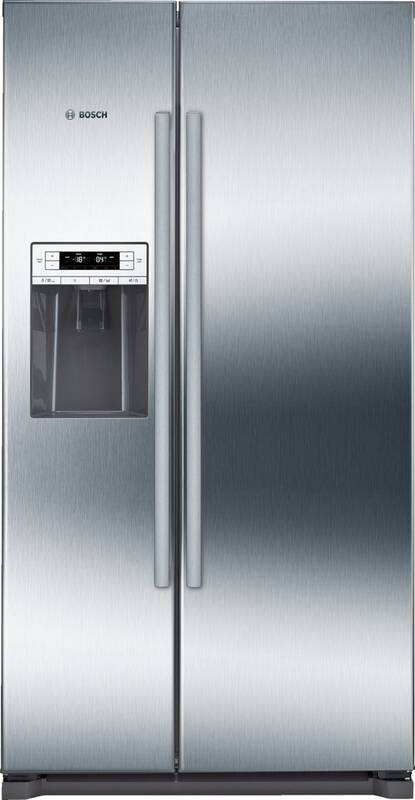 Obrázok Kombinácia chladničky s mrazničkou Bosch KAD90VI30 nerez + Doprava zadarmo