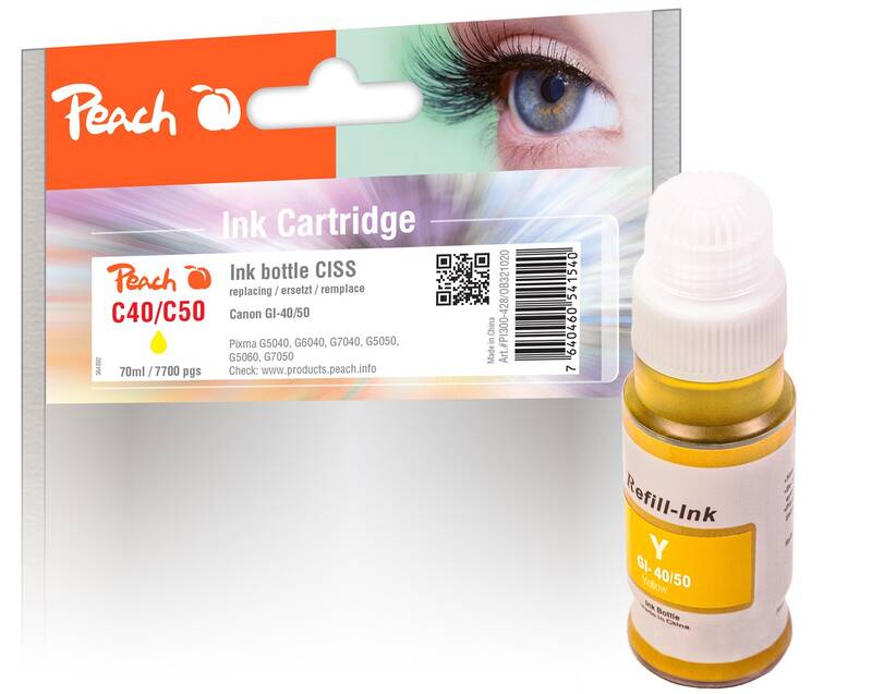 Obrázok Peach GI-40/50, 70ml, kompatibilní (321020) žltá