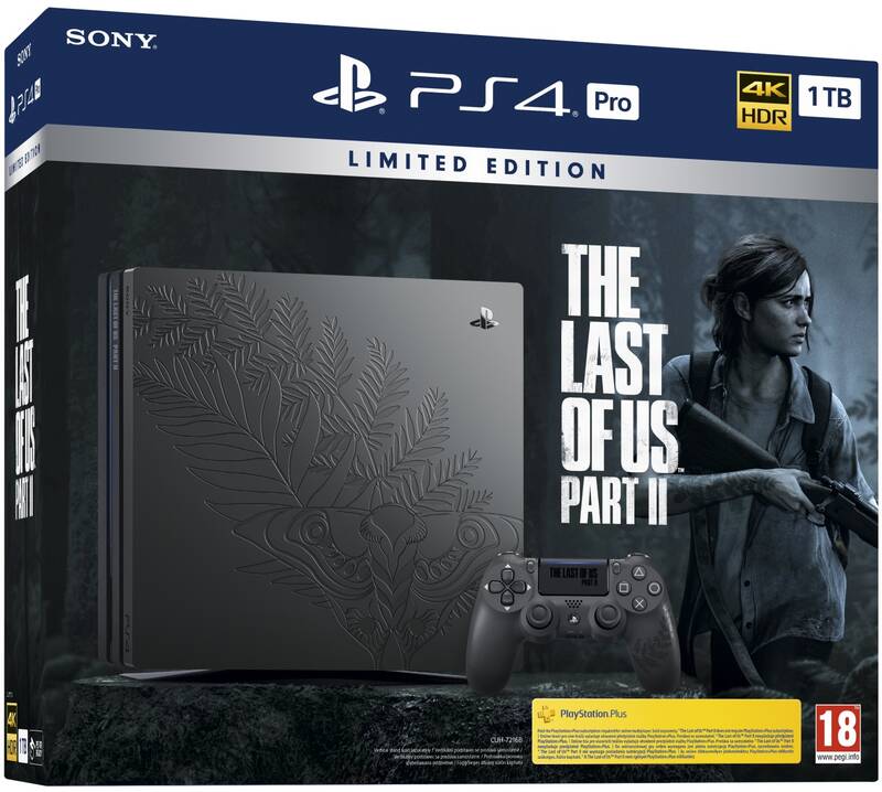 Obrázok Sony PlayStation 4 Pro 1 TB + The Last of Us: Part II (PS719379300) čierna