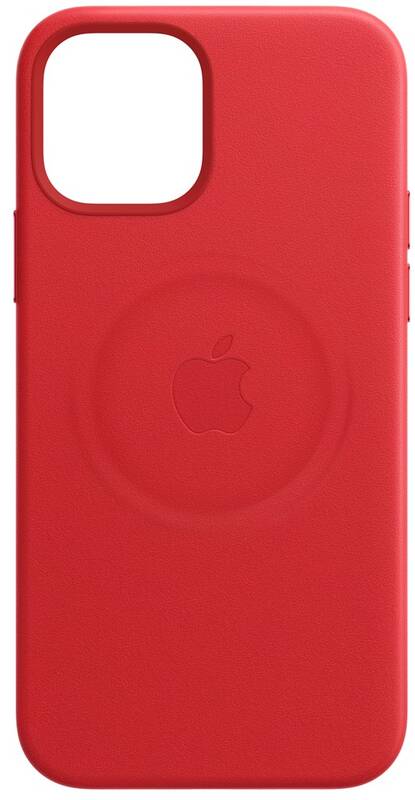 Obrázok Apple iPhone 12 Pro Max Kožený kryt s MagSafe (PRODUCT)RED (MHKJ3ZM/A)