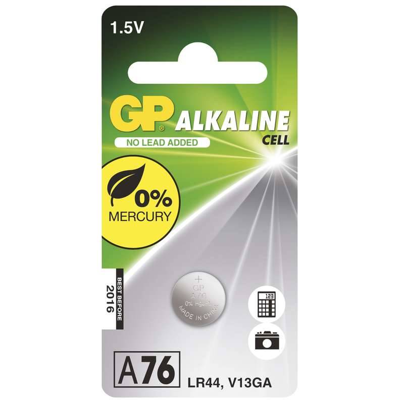 Obrázok Batéria GP alkalická gombíková A76 *B13762