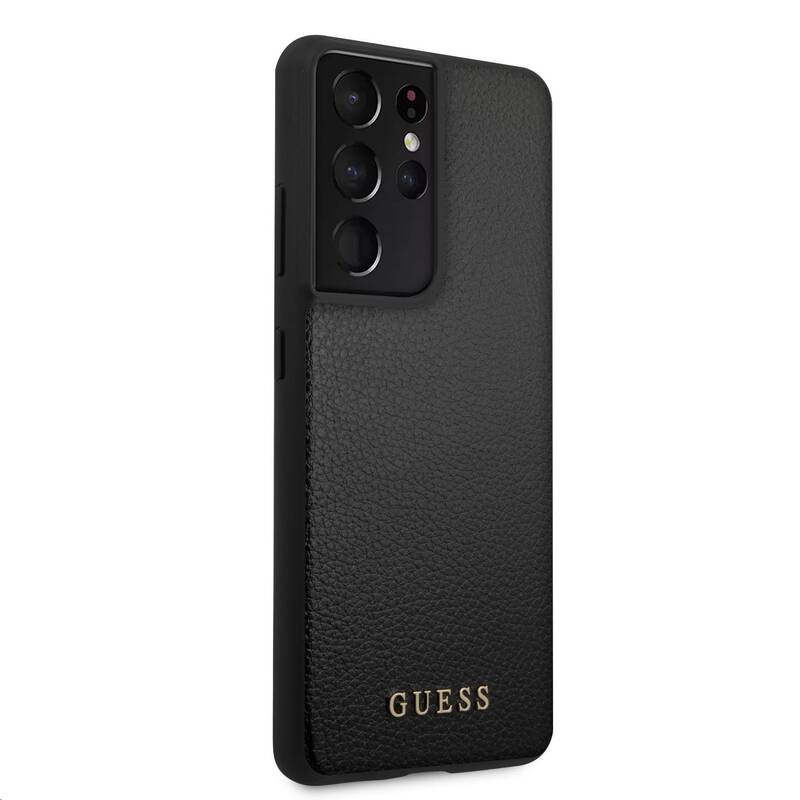 Obrázok GUHCS21LIGLBK Guess Iridescent Zadní Kryt pro Samsung Galaxy S21 Ultra Black