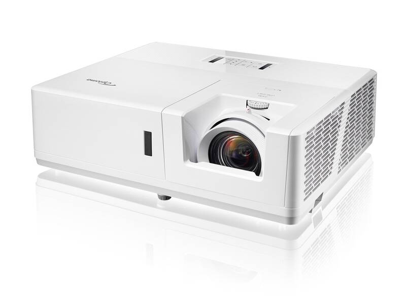 Obrázok Optoma projektor ZH606e (DLP, FULL 3D, Laser, FULL HD, 6300 ANSI, 300 000:1, HDMI, VGA, 2x10W speaker), E1P1A3MWE1Z3