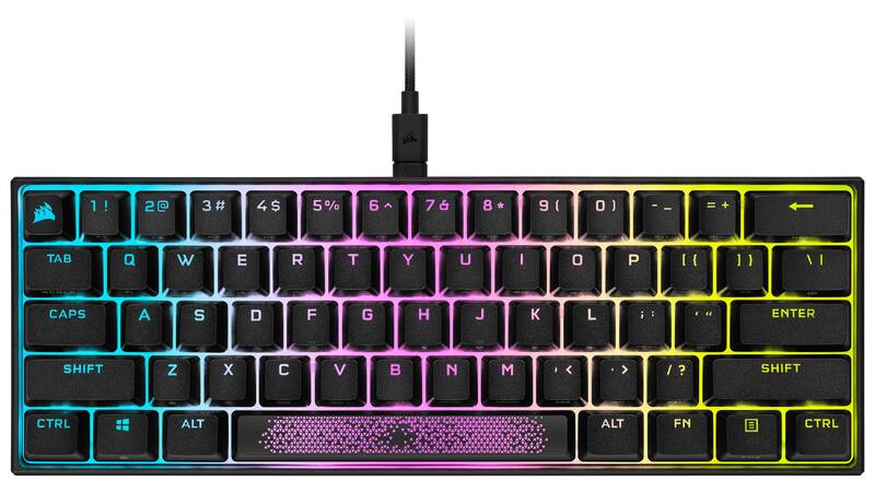 Obrázok Corsair K65 Mini RGB Cherry MX Speed – US (CH-9194014-NA)