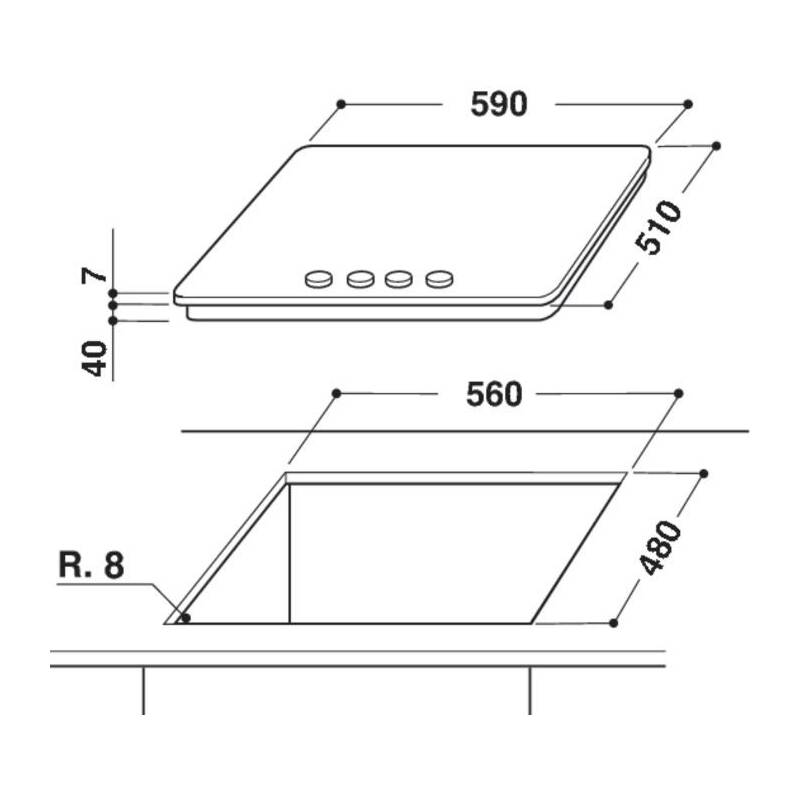 Obrázok WHIRLPOOL GMA 6422 IX