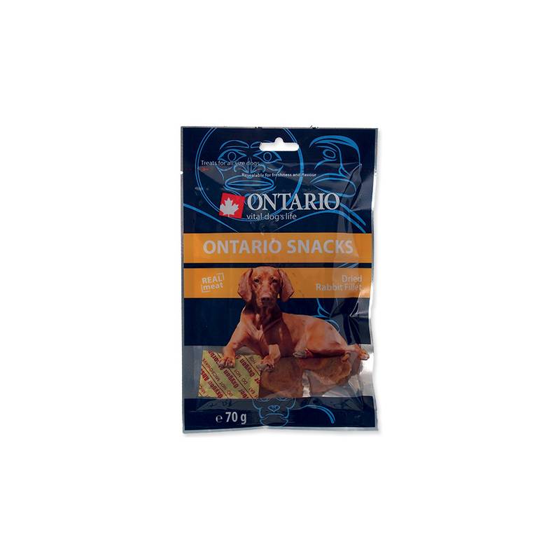 Obrázok Ontario Snack Dry rabbit fillet 70g