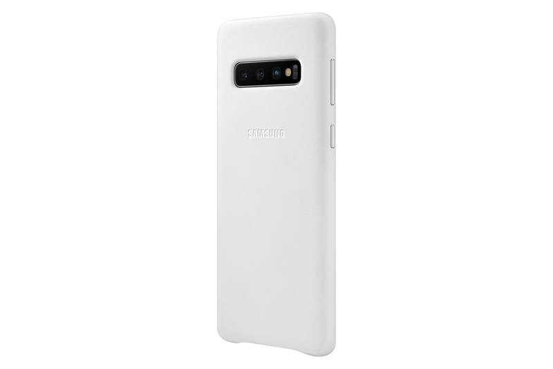 Obrázok Samsung Galaxy S10 Leather Cover bílý (EF-VG973LWEGWW)