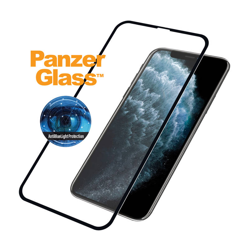 Obrázok PanzerGlass Edge-to-Edge Anti-blue light na Apple iPhone X/Xs/11 Pro (2686) čierne