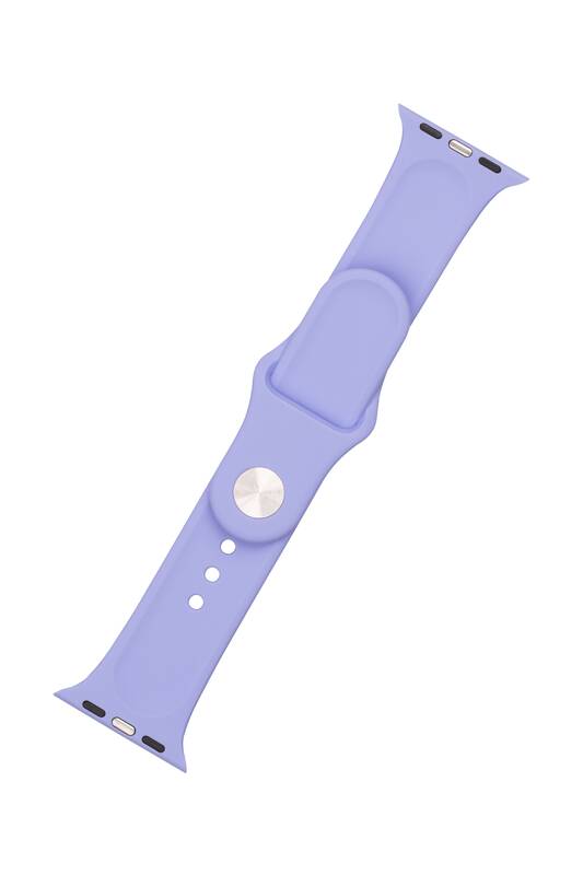 Obrázok FIXED Silicone Strap na Apple Watch 38/40/41 mm - šeříkový (FIXSST-436-LILA)