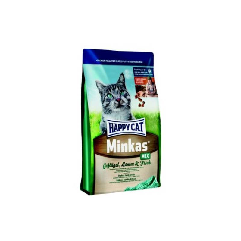 Obrázok HAPPY CAT ADULT Minkas Geflügel-Lamm-Fisch / Drůbež & Jehně & Ryba 4 kg