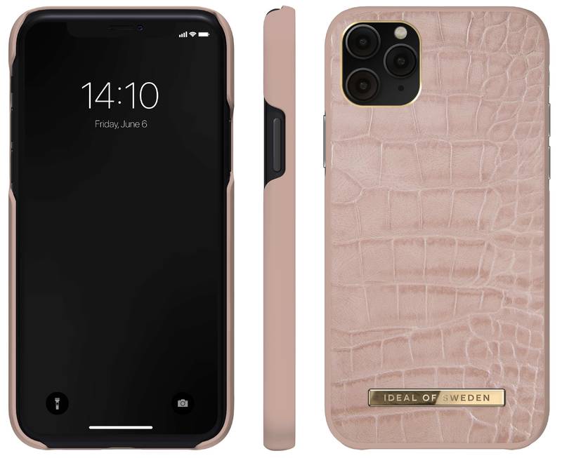 Obrázok iDeal Of Sweden Atelier Case na Apple iPhone 11 Pro/Xs/X - Rose Croco (IDACSS21-I1958-273)