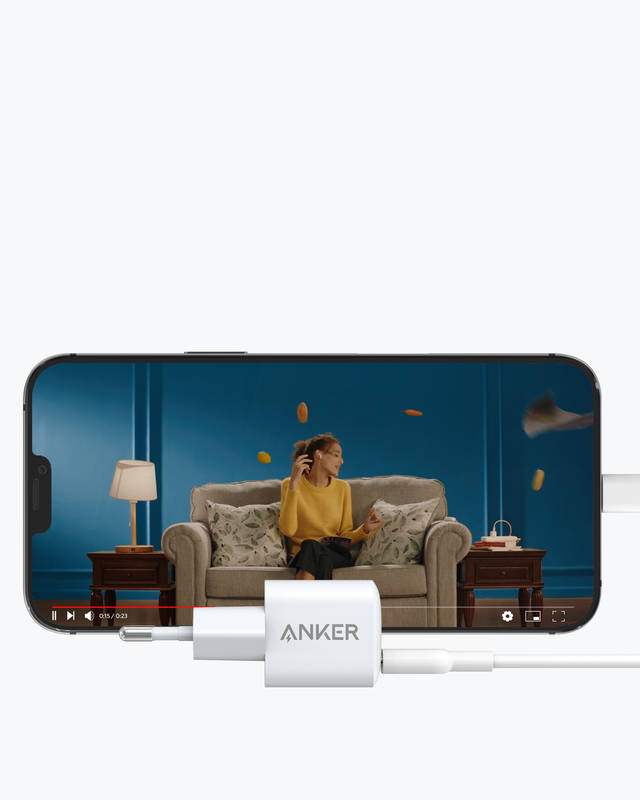 Obrázok Anker PowerPort III Nano 20W USB-C EU White (A2633G22 )