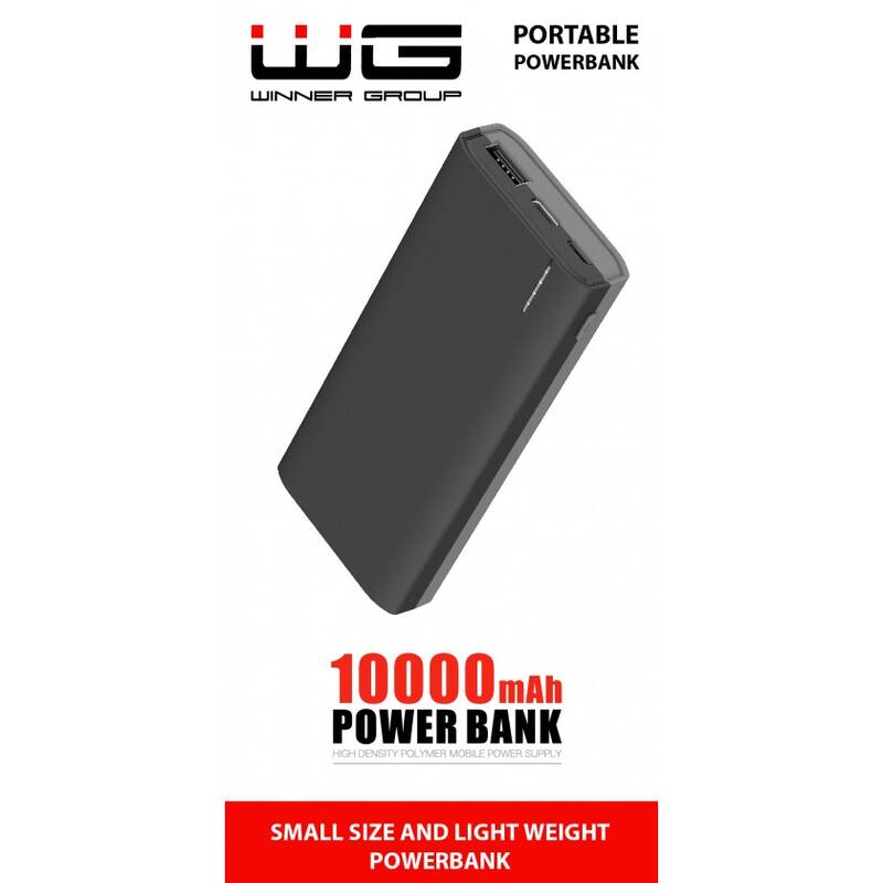 Obrázok WG 10000 mAh, USB-C (7813) čierna