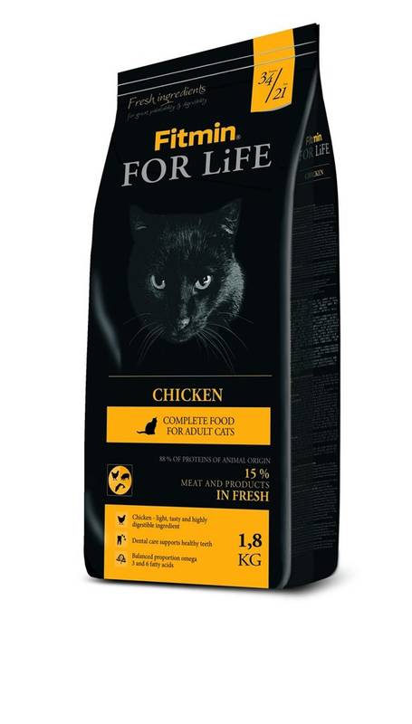 Obrázok FITMIN cat For Life Chicken 1,8 kg