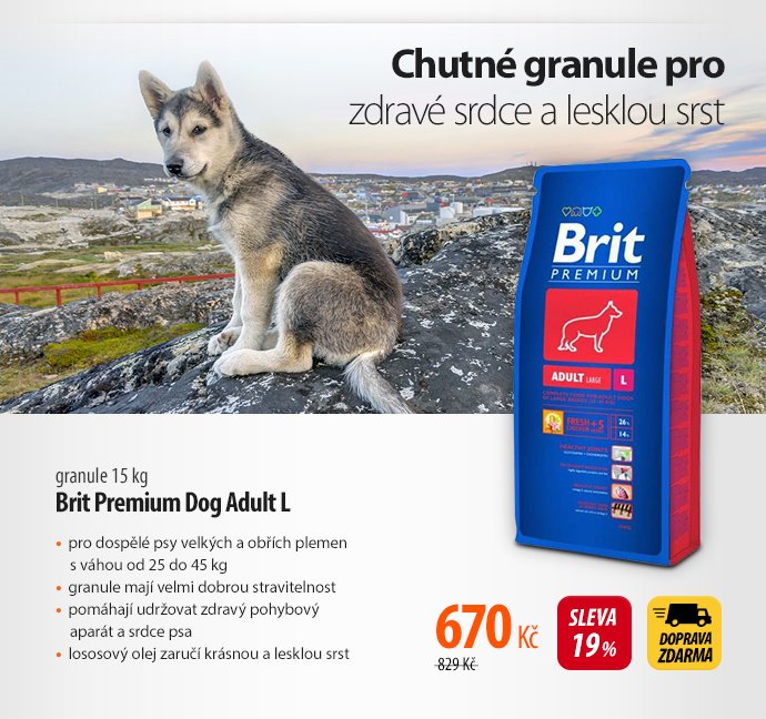 Granule Brit Premium Dog Adult L