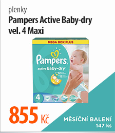 Plenky Pampers Active Baby-dry