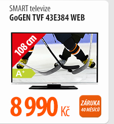 Smart televize GoGen TVF 43E384 WEB