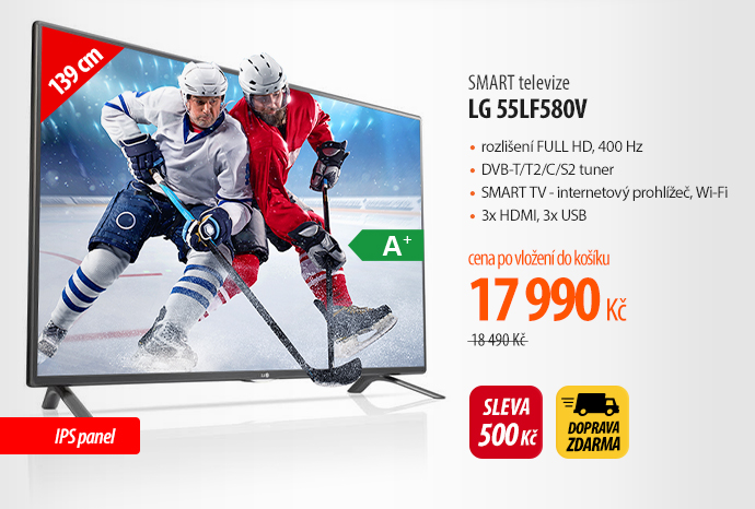 Smart televize LG 55LF580V