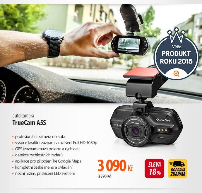 Autokamera TrueCam A5S