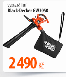 Vysavač listí Black-Decker GW3050