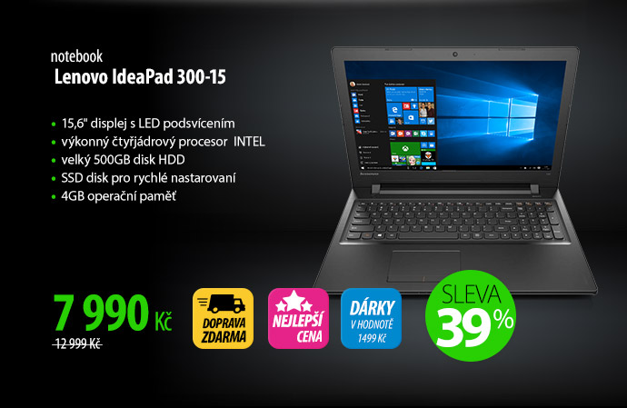 Notebook Lenovo IdeaPad 300-15