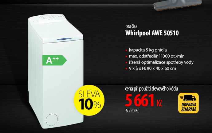 Pračka Whirlpool AWE 50510